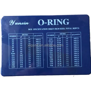 Source O Ring 419 Piece Metric Rubber Assortment Kit O Ring Box On M Alibaba Com