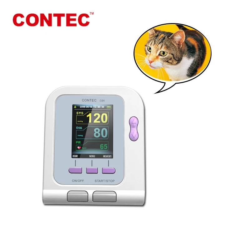 CONTEC08A-VET Digitales Blutdruckmessgerät für Veterinärmedizin, NIBP adapter CONTEC08A-VET Digitales Blutdruckmessgerät für Veterinärmedizin, NIBP adapter