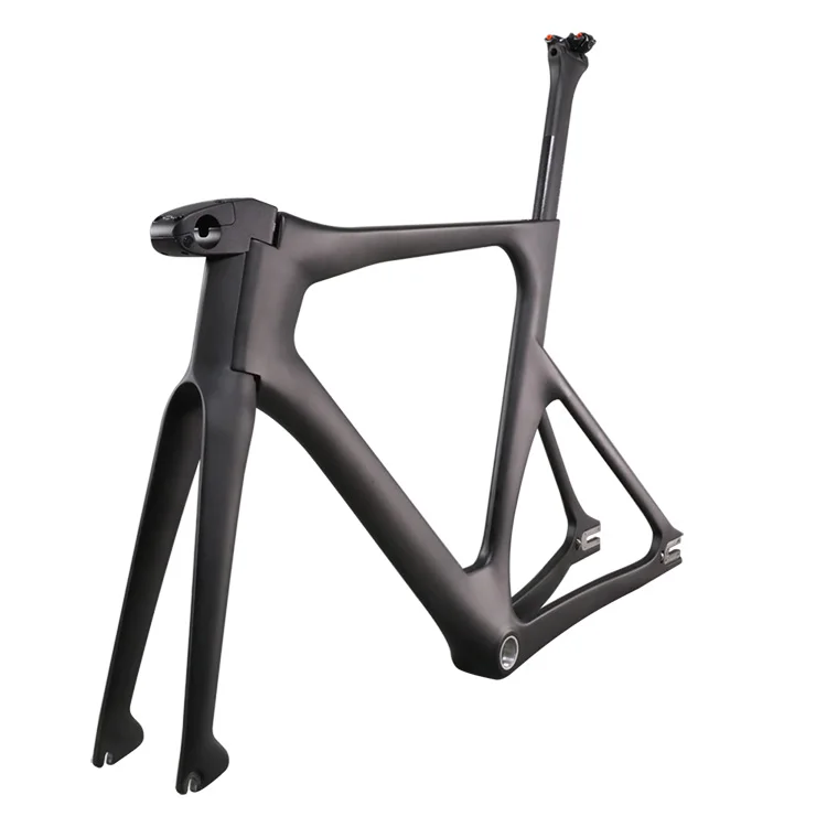 Carbon track deals bike frame