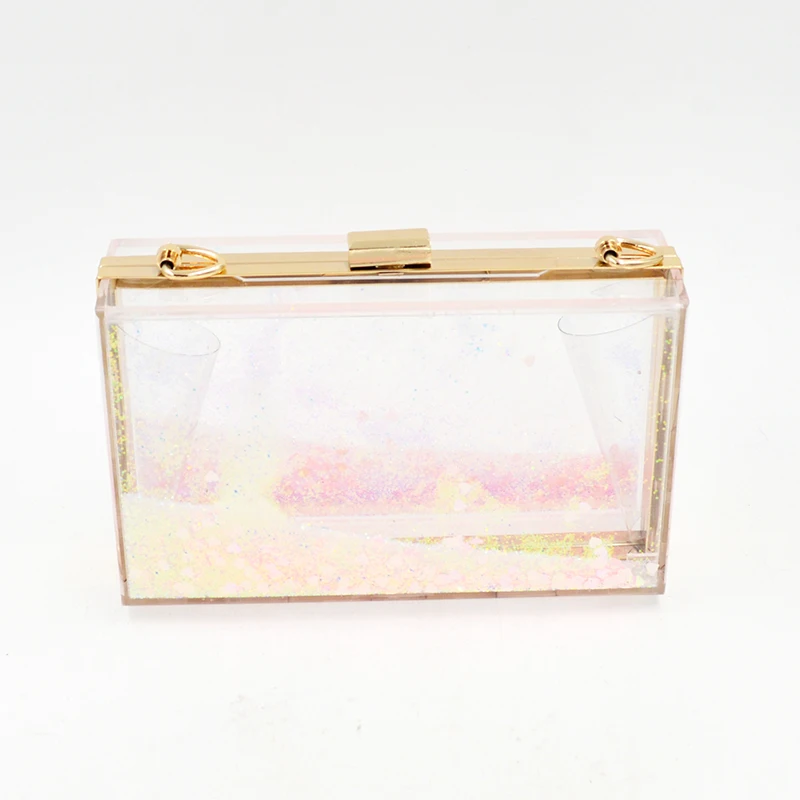 transparent clutch