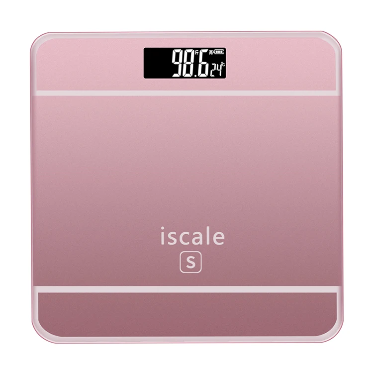 High Precision Pink Household Body Weighting Electronic Digital