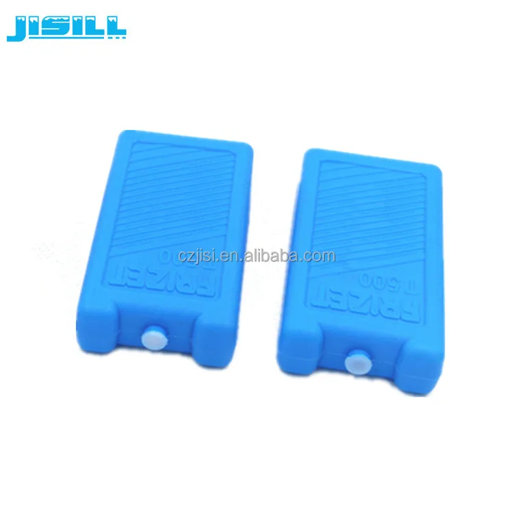 Reusable HDPE Plastic Ice Packs Cooler Brick for Food Cold Storage