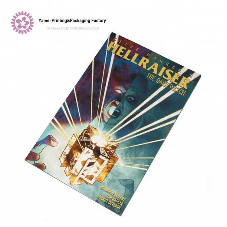 Customization Print Designed Full Color Comic Books Illustration Books Manga Printing on Demand