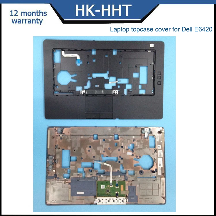 HK-HHT Wholesale New Shell for Dell Latitude E6420 Palmrest Top Case with Touchpad