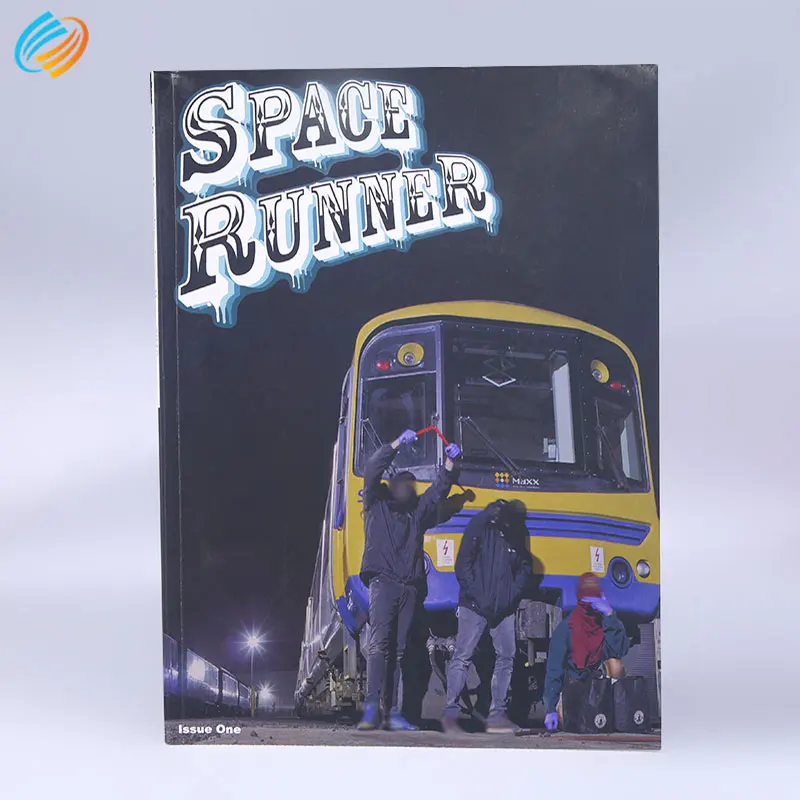 
Бесплатные образцы, низкая цена, Полноцветный глянцевый бумажный журнал, печатная компания 