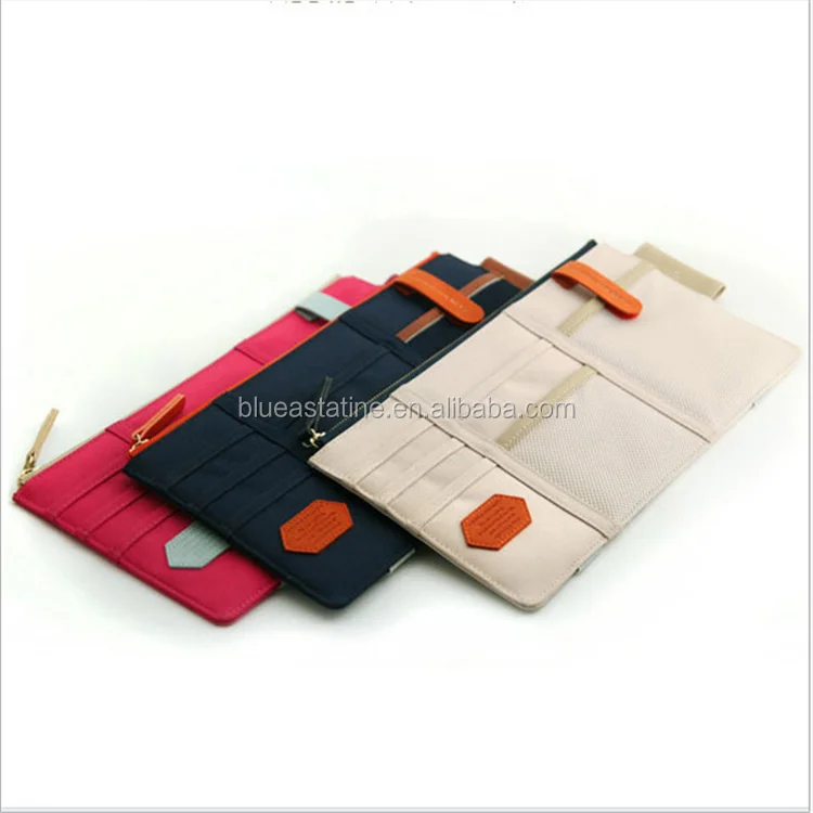 Многофункциональная автомобильная сумка для хранения солнцезащитного козырька, сумка для заметок, держатель для карт CD багги