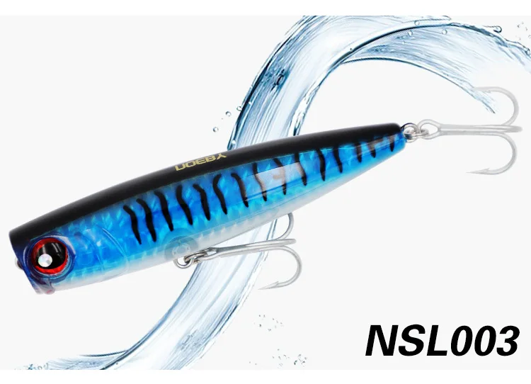 Noeby NBL 9140 105mm 24gトップウォータービッグポッパールアー