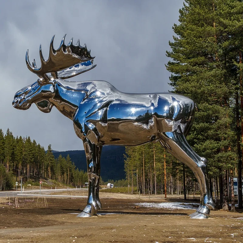 モックスジャスパー　ステンレスアート giant metal mosquito garden sculpture