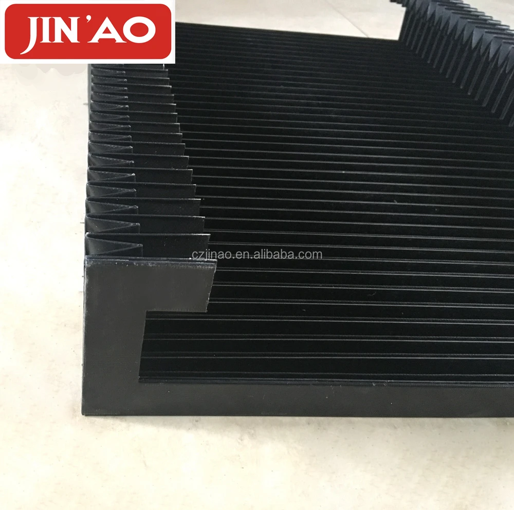 Plastic Accordion Cnc Machine Guards Cnc Machine Bellow Covers