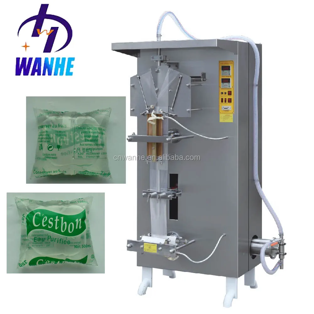 SJ-1000 Automatic Water Juice Sachet Liquid Bag Water Milk Packing Machine