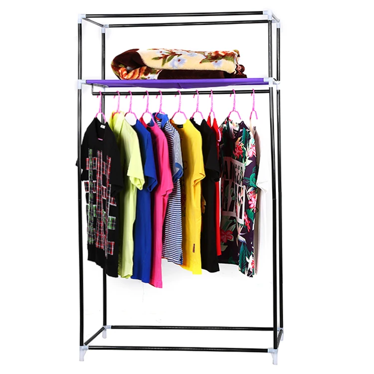 Dropship 69 Wardrobe Portable Closet Storage Organizer Clothes Non-woven  Fabric Wardrobe to Sell Online at a Lower Price