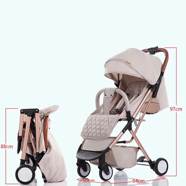 wide seat stroller