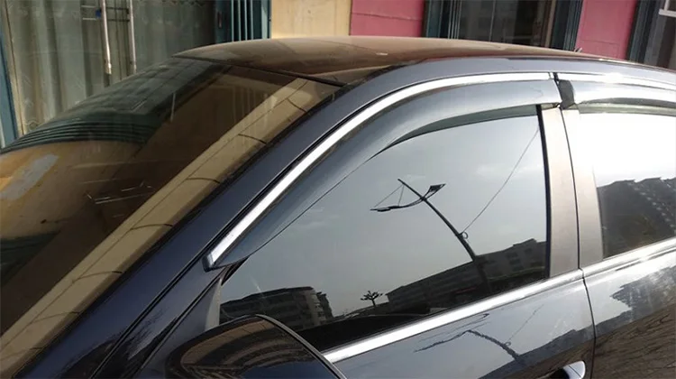 Weather Shields Door Visor Window Deflector Vent Visor Rain Guard for Volvo XC60 XC90