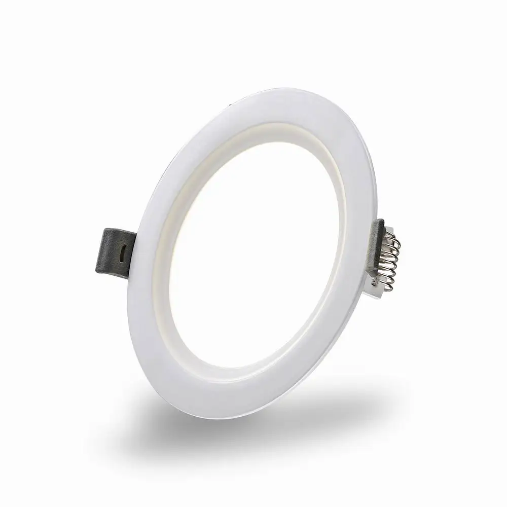 led panel light 6w round recessed type zhongshan factory price