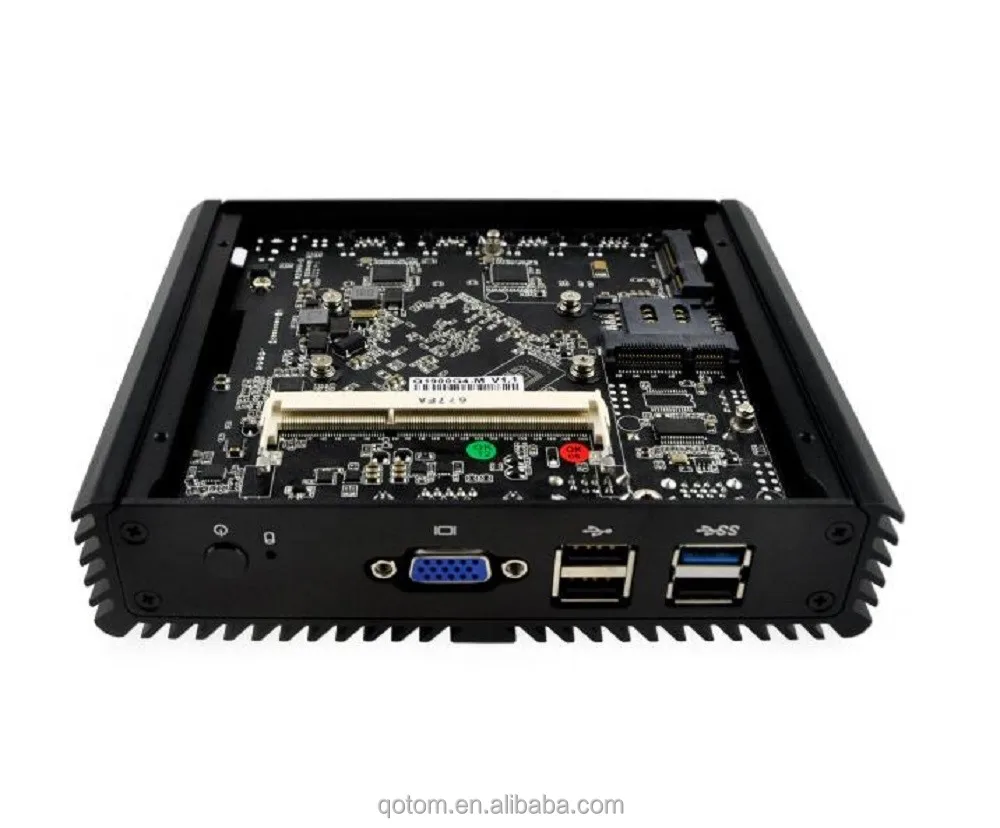 J1900 Mini ITX Motherboard with 4 Gigabit LAN Ports, Fanless