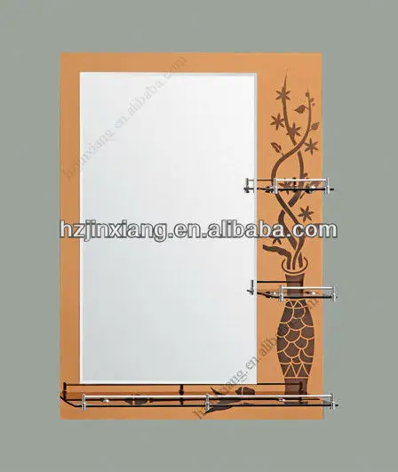 полка зеркало с кривой ёелезнодороёного