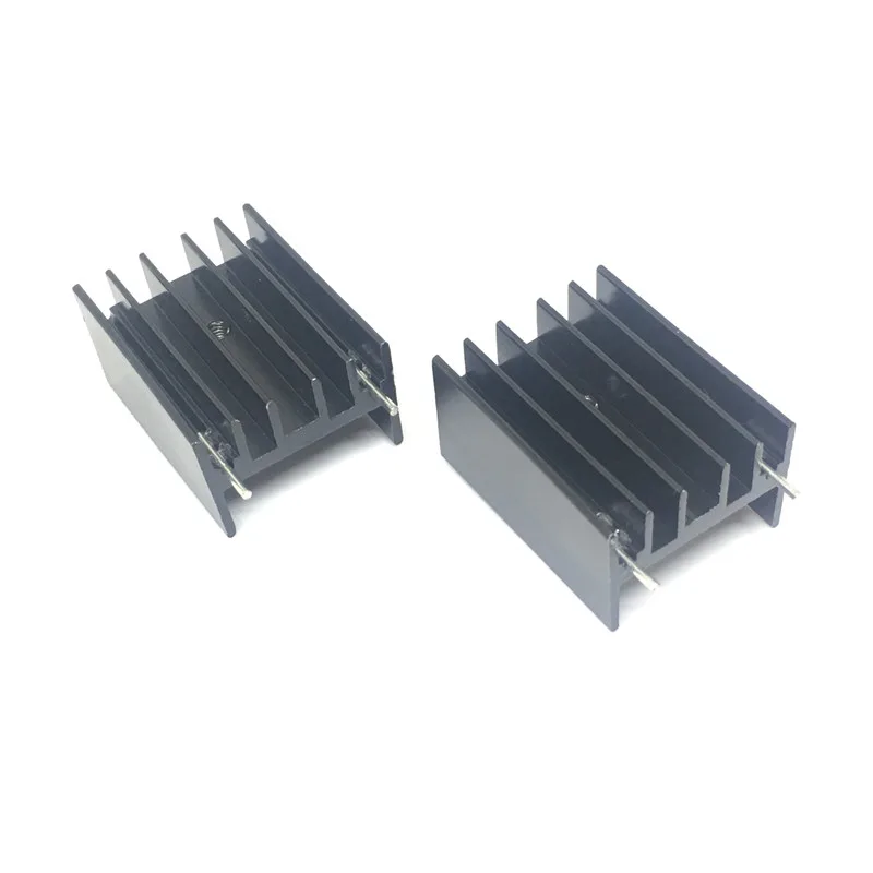 Aluminium 25 23 16mm 2-polig Triode Kühlkörper für To-220 Mtda7294 L298 Ic 