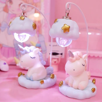 Cartoon Unicorn LED Night Light Baby Nursery Night Lamp For Baby Kids Children