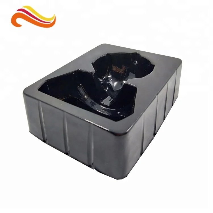 
Черный пластиковый лоток из ПВХ под заказ, блистерная упаковка для планшета 