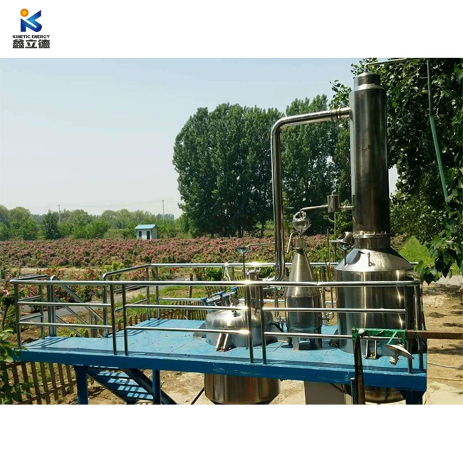 500L Plant Essential Oil Extracting Machine Lavender Essential Oil Extractor Helichrysum Oil  Distiller