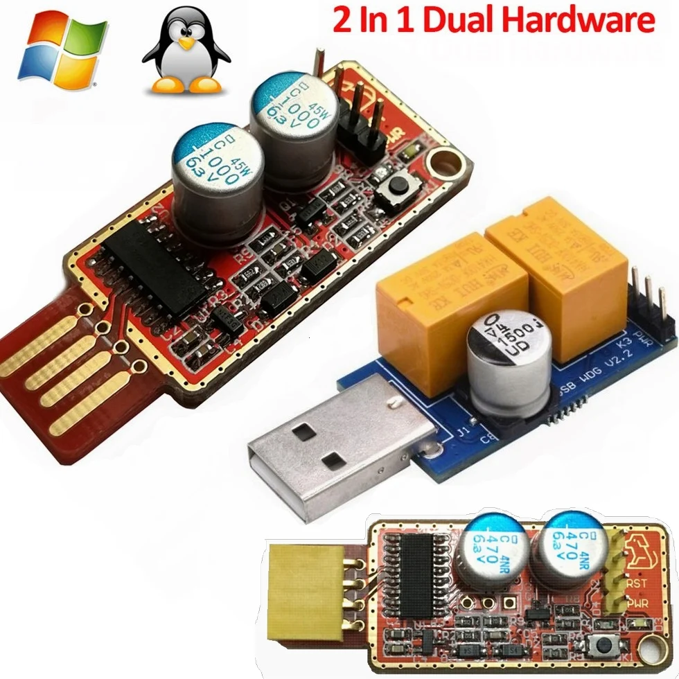Hardware WatchDog USB for Mining Unattended Operation Crash Automatic Recover OJ