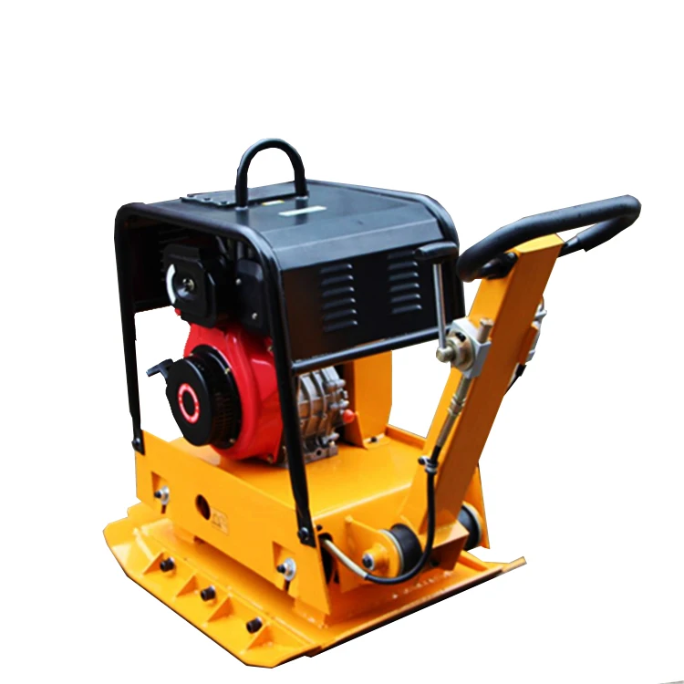 120kg Vibration Plate Compactor	mini Plate Compactor with Gasoline or diesel Engine for Sale