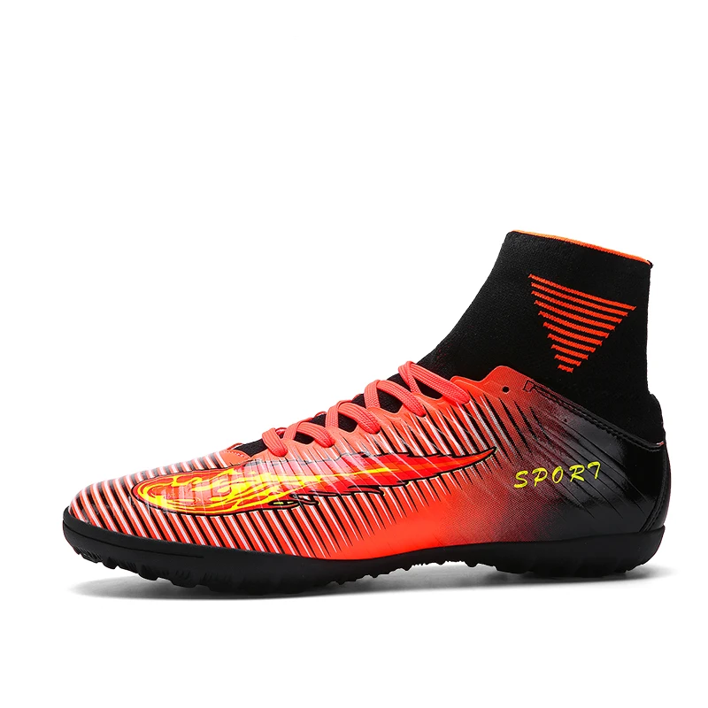2023 удобные высокие футбольные ботинки с завода