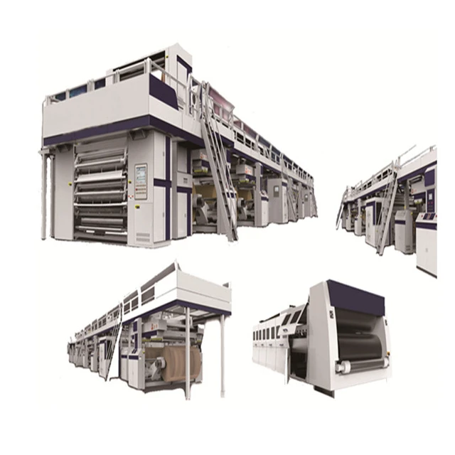 Automatic Corrugated Cardboard Production Line Carton Box Making Machine