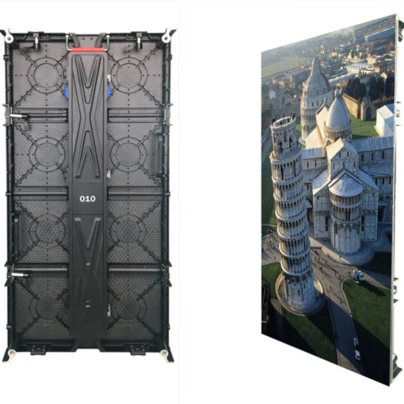 P3.91 Bescan IP65 Rental Waterproof Cabinet P3.9 Outdoor Led Video Wall Display Screen