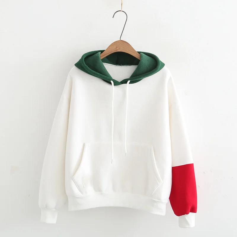 Толстый флисовый пуловер из хлопка 80 дюймов