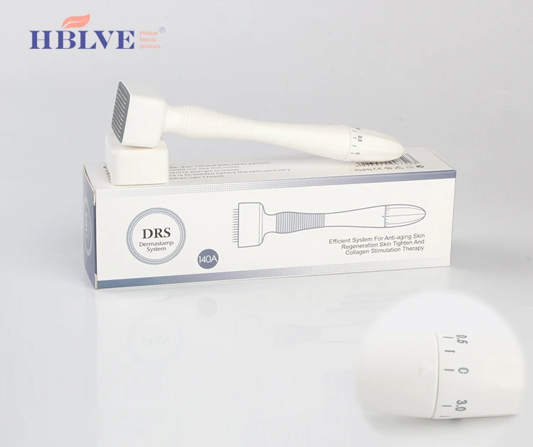 Прямая продажа с фабрики, оптовая продажа, ролик для завивки кожи, регулируемый Дерма-штамп для лица и тела