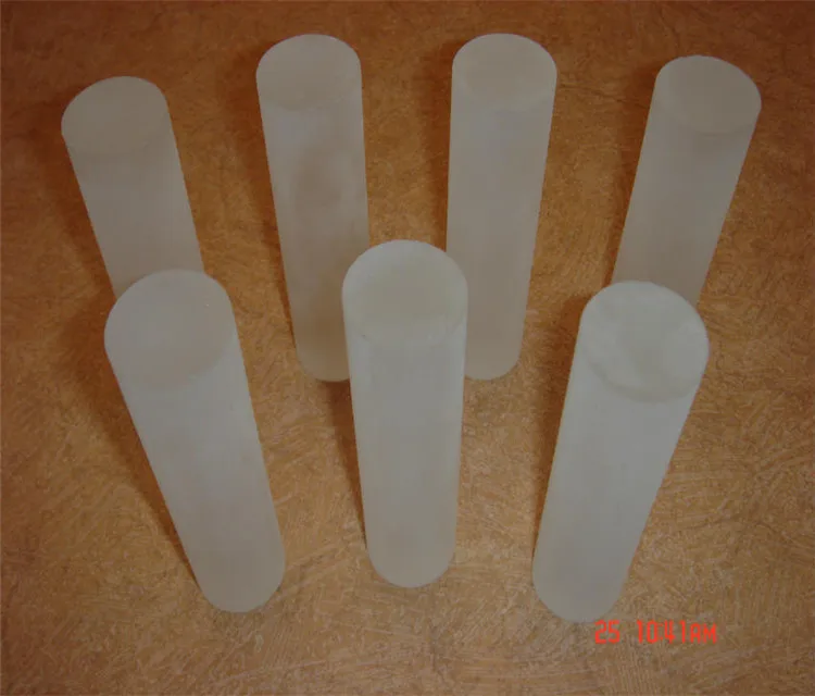 2 Aste Acriliche Quadrate 30x30mm - Lunghezza 50cm, PMMA Trasparente Per Fai Da Te