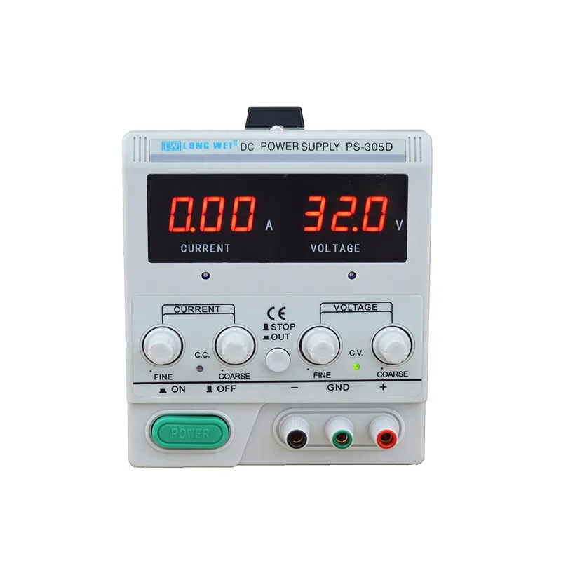 MCH 60V Lab Use Adjustable Dual Cahnnel Linear Regulated DC Power Supply With Extra Fixed 5V 4A Fixed Output MCH-K605D-II