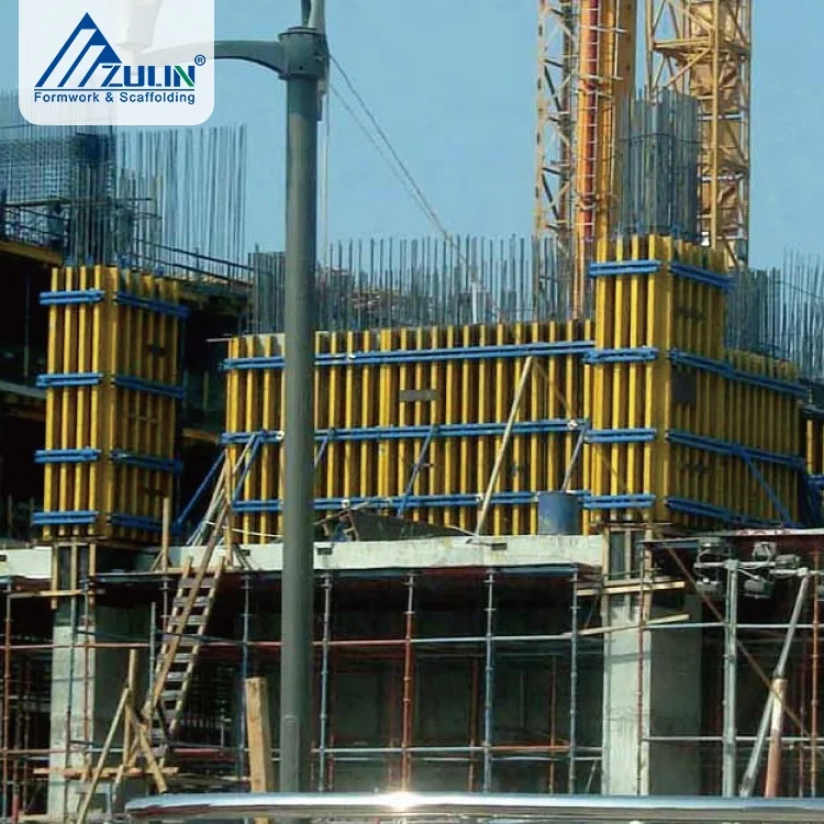 ZULIN Steel Shuttering Formwork Plates System for Concrete Wall and Column Slab Pouring