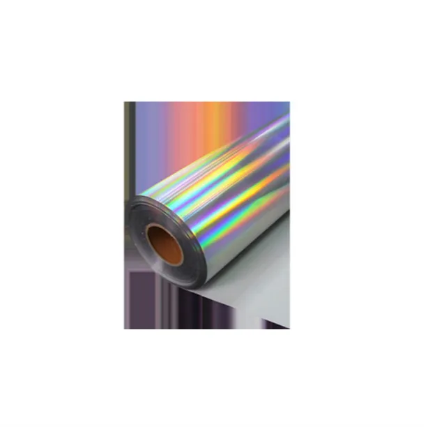 High Light Elasticity TPU / PU Hot Melt Adhesive Reflective rainbow logo Colorful Radium Label Laminated Sheets for Clothes