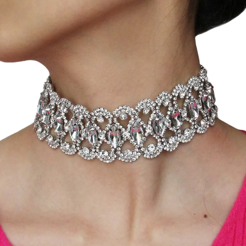 7 Pcs /Set Women's Short Choker Necklace Gothic Collar Elegant Jewelry Gift MA 