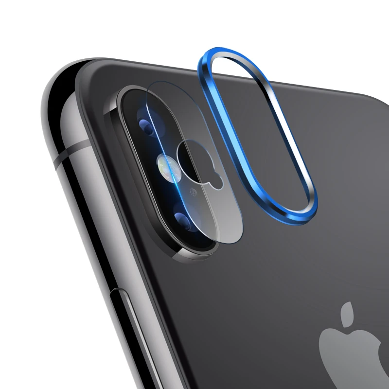 Металлическое защитное кольцо для объектива камеры iphone 7 8 plus x xs max