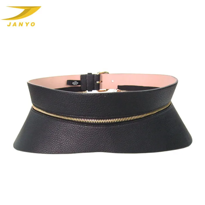 WAIST BELTS Professional Customized Name Belts Popular Funky Luxury Black Wide Belt for Women