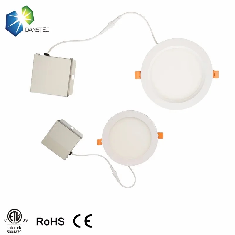 ETL(5004879) IC rated retrofit  4 inch  9w 12w 2700K 4100K  led panel light recessed dimmable led pot light