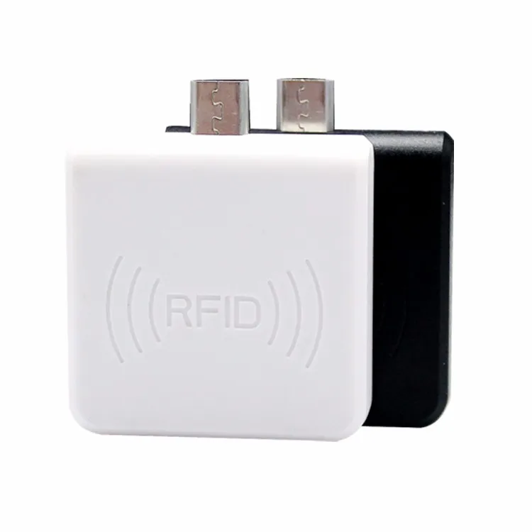 W65A Micro USB RFID Android Reader 14443A Smart Card Reader and Writer RFID Reader for Android Mobile Phone