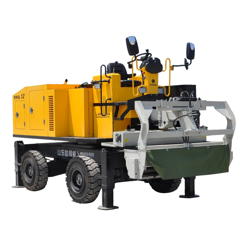 Famous Brand Boom Type Concrete Laser Screed Yanmar Engine Concrete Flooring Leveling Machine for Sale supplier