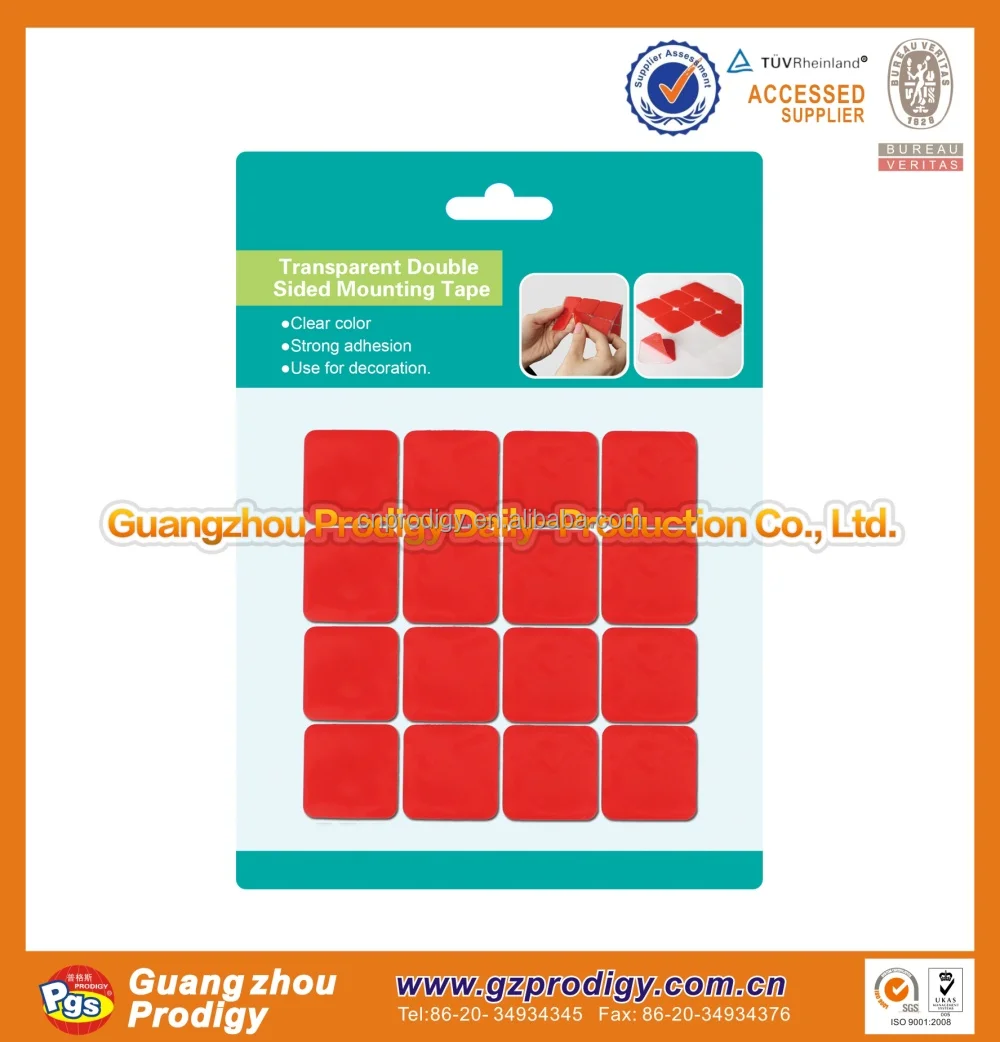 Прозрачная Двухсторонняя клейкая резиновая наклейка/клейкая силиконовая точка