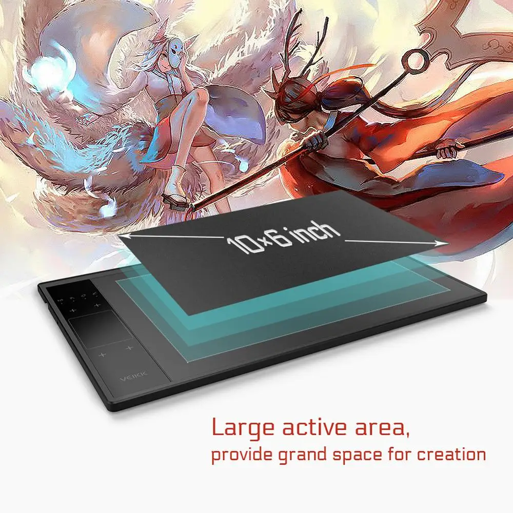 VEIKK A30 Digital Drawing Graphics Tablet for Designers