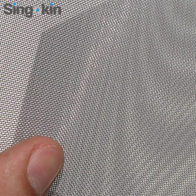 Stainless Steel Wire Mesh Screen 500 Mesh 20 Micron Roll - Oem