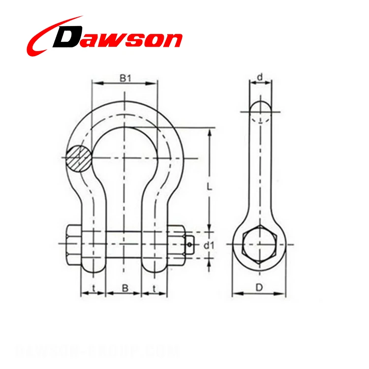 Jis B 28011977 Bb Pranga,Standart Köstek Buy Bow Shackle China