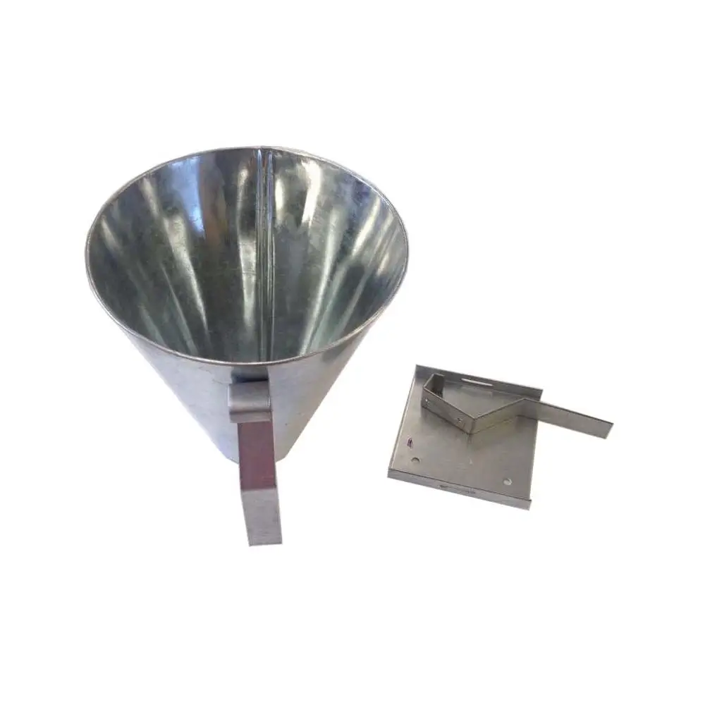 Stainless Steel Kill Cone Livestock Bleeding Funnel Chicken Duck Unhairing Funnel for Slaughter Factory Farm Poultry Processing Killing Restraining Cone 