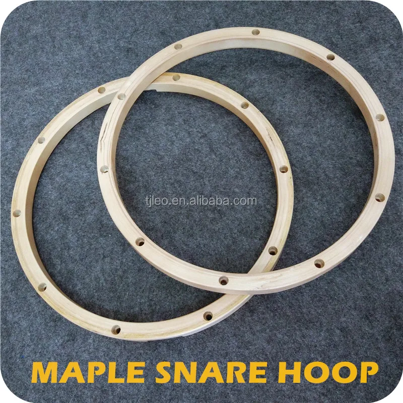 Professional Maple Wood Snare Drum Hoop 14