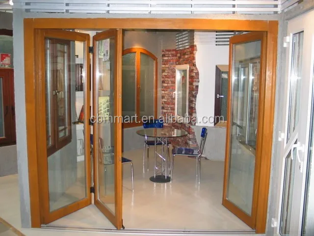 3 Door Leaf Folding Aluminum Door and Window