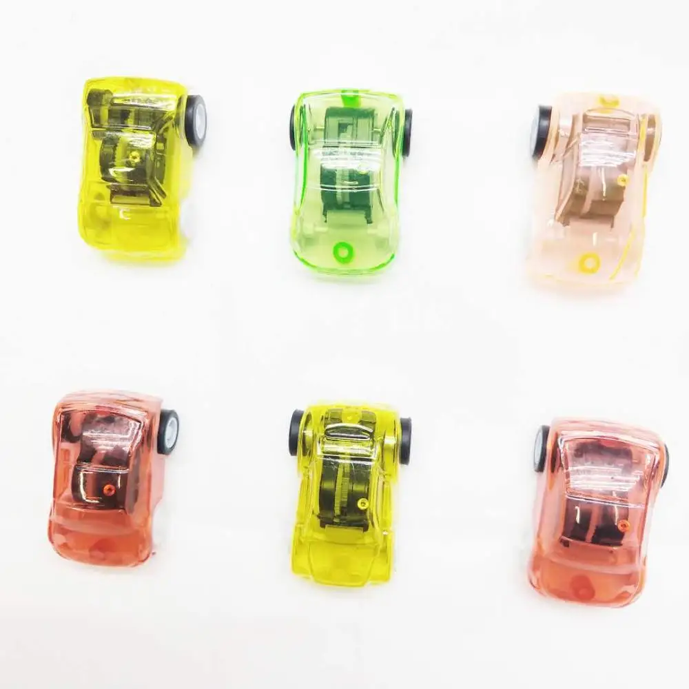 Оптовая продажа, дешевые пластиковые маленькие прозрачные Гоночные Игрушки для торговых автоматов