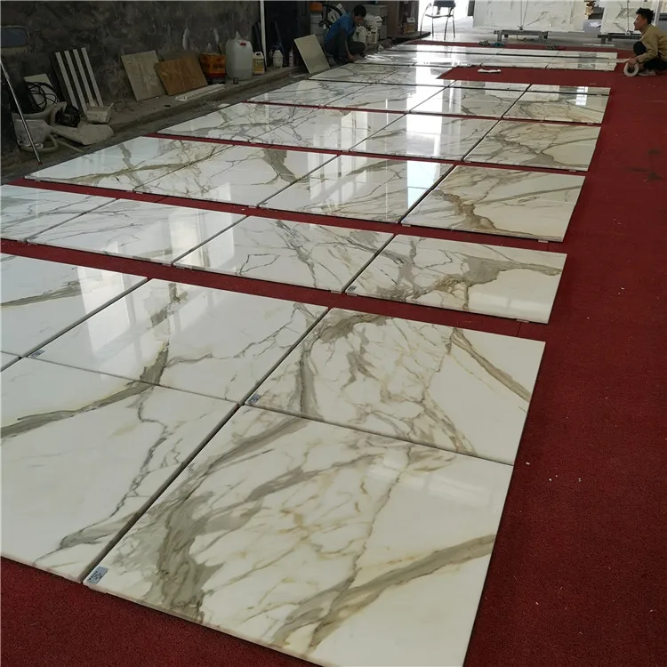 Italian Modern Calacatta Gold Marble Tiles For Bathroom Design - Buy ...